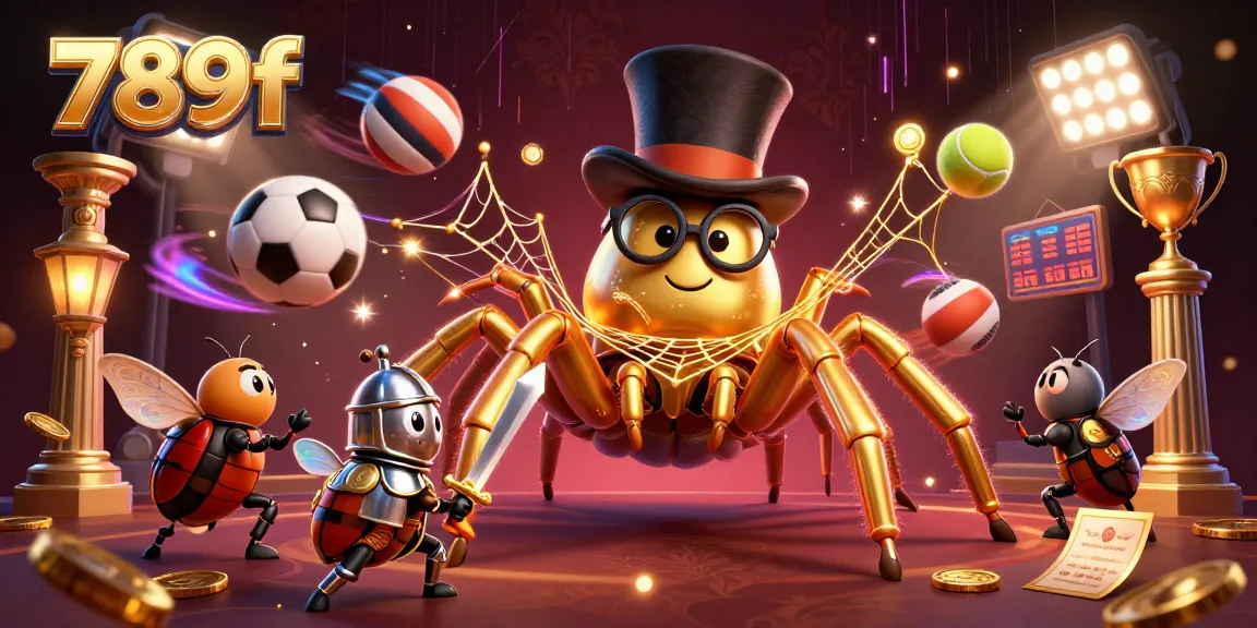 Experience thrilling bets at 789f casino, where the golden tarantula and brave knight meet in epic gameplay.