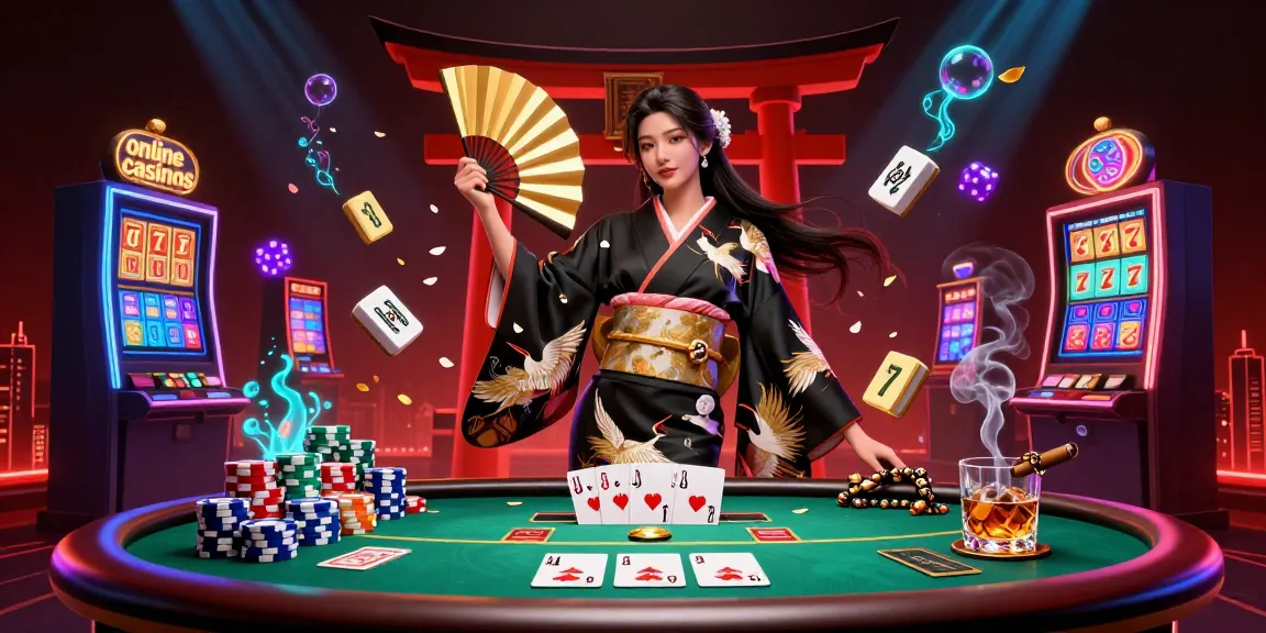 Experience engaging online casinos with a vibrant 3D illustration showcasing lively gaming action and rich casino elements.