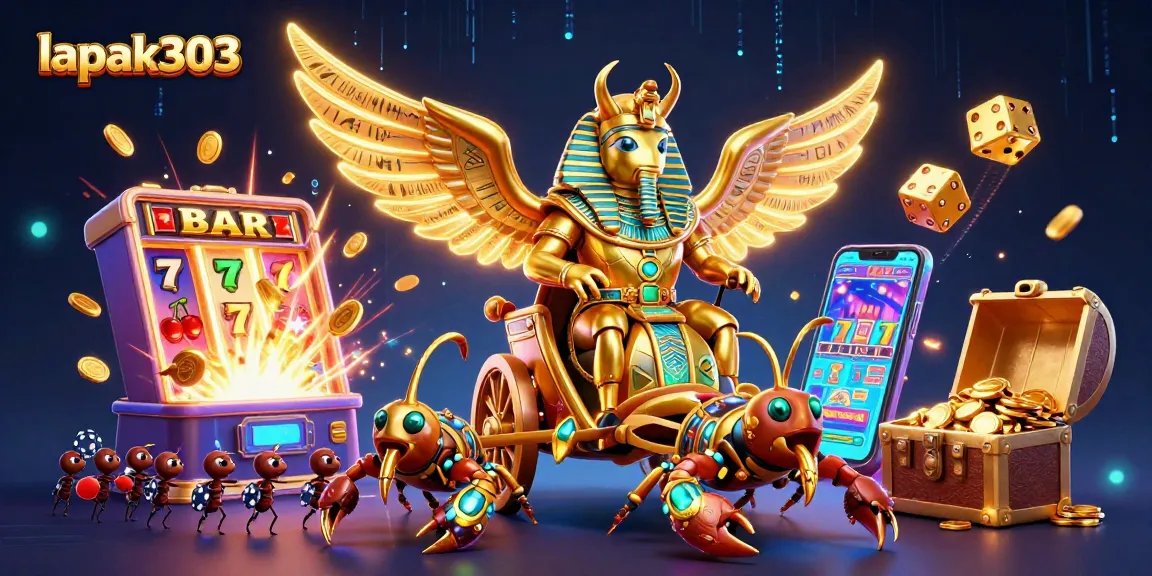 Lapak303 menawarkan pengalaman judi online menarik dengan elemen slot dan poker yang berwarna-warni.
