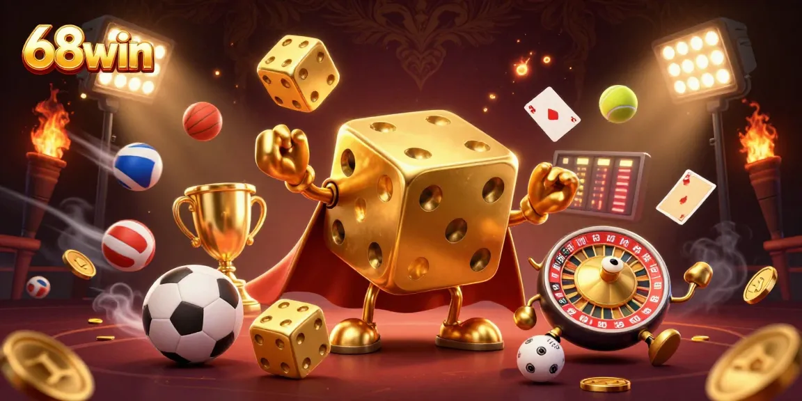 Experience thrilling wins at 68win with exciting live casino games and sports betting.