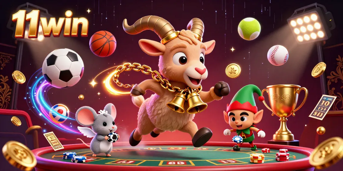 Engage in thrilling games at 11 win with vibrant 3D casino characters in action.