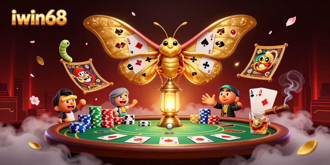 Experience the breathtaking iwin68 gaming action through a vibrant, dynamic casino scene.