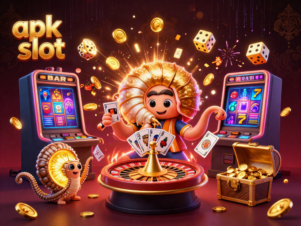 Bermain apk slot dengan nautilus raksasa dan efek jackpot yang memukau.