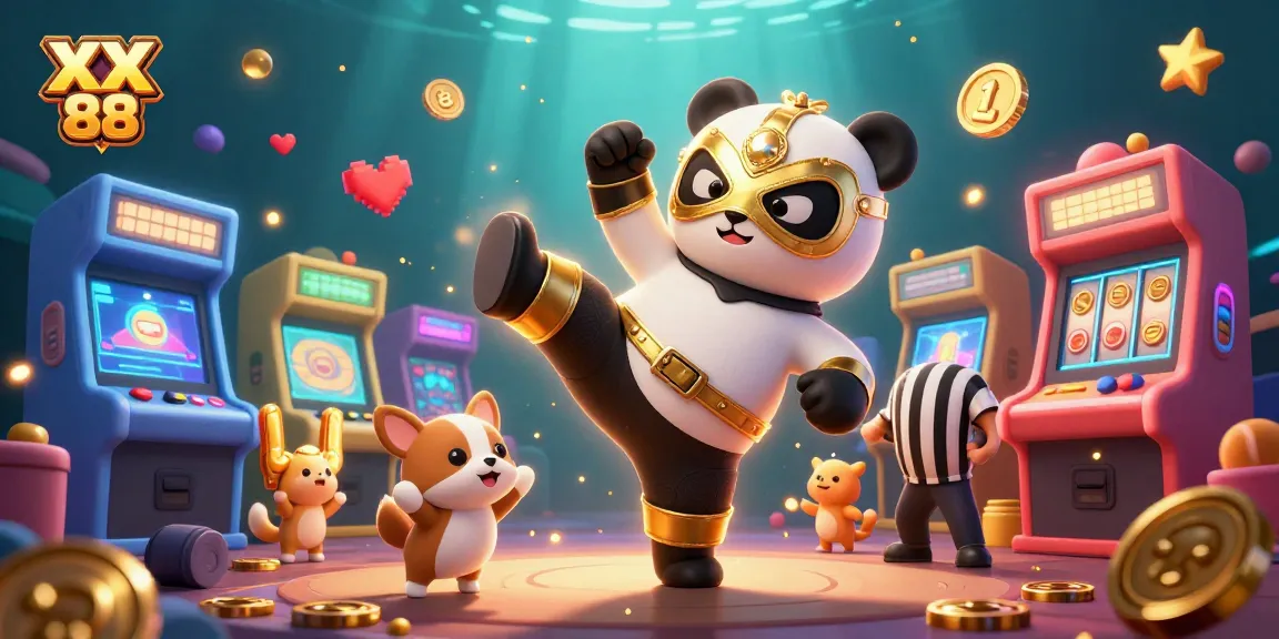 Experience thrilling gameplay with XX 88, featuring vibrant slot games and dynamic animal characters.