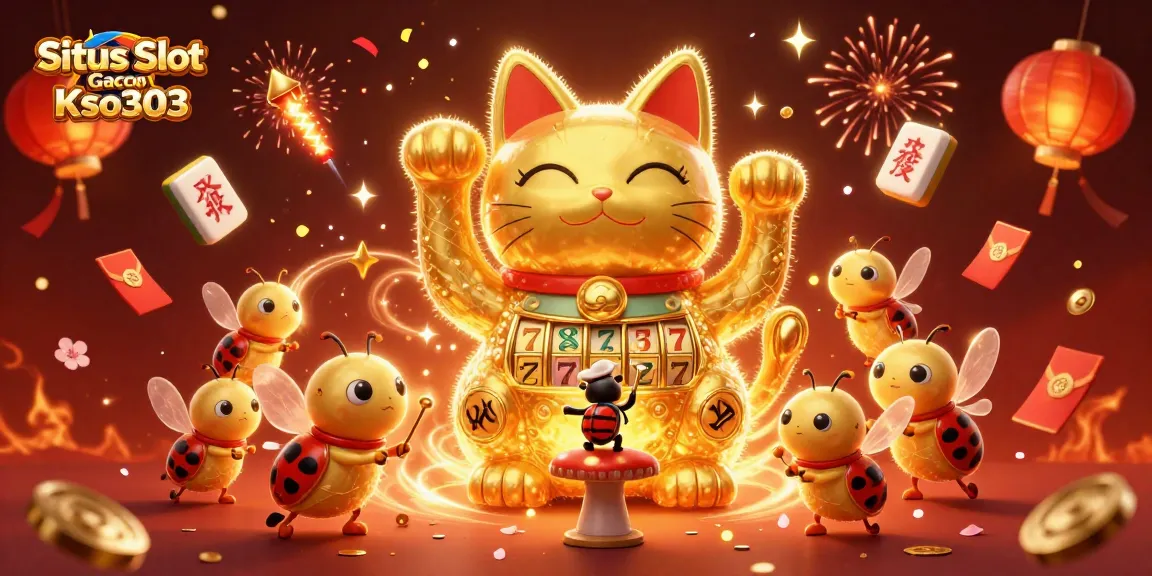 Situs Slot Gacor Kso303 menawarkan pengalaman bermain slot yang penuh warna dan keberuntungan melalui ilustrasi 3D menarik.