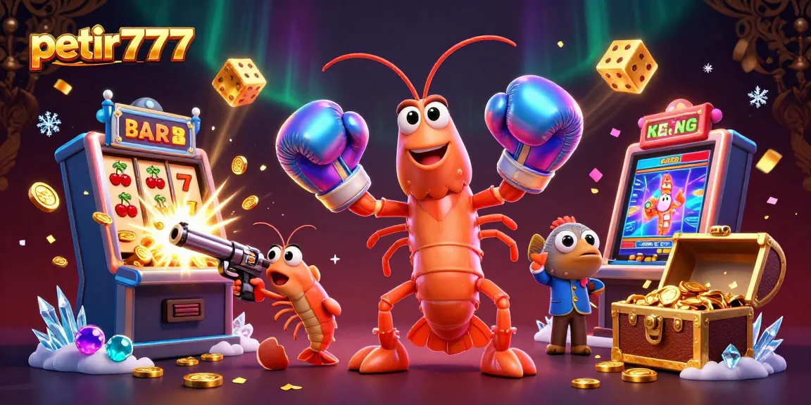 Experience petir777 excitement with playful marine characters and dynamic casino elements!