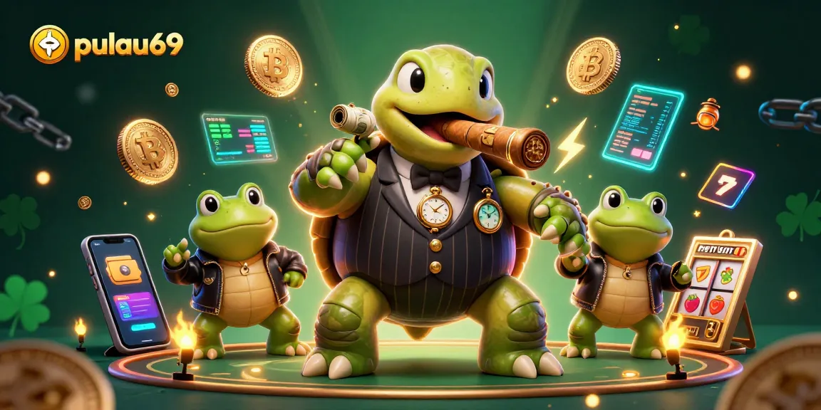 Join the excitement at pulau69 with a thrilling casino scene featuring vibrant characters and action!