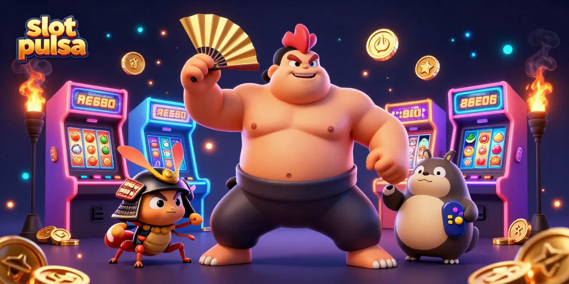 Spin the reels of slot pulsa with a powerful rooster and dynamic casino atmosphere.
