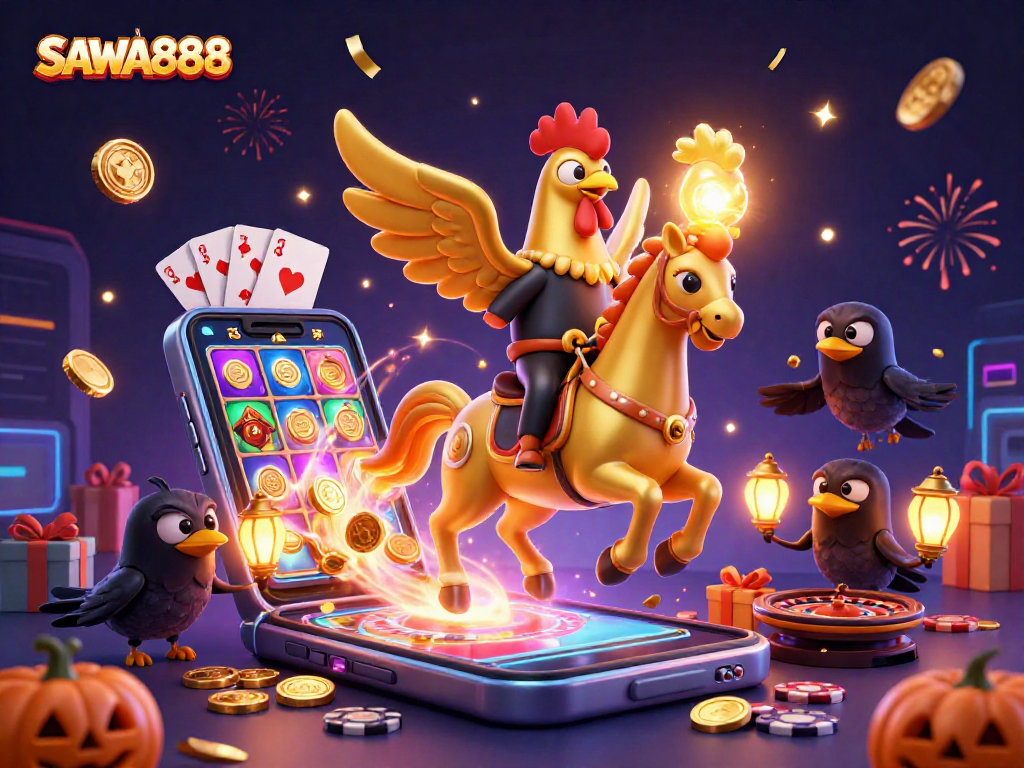 Experience winning strategies with SAWA888 in a vibrant casino setting filled with excitement.