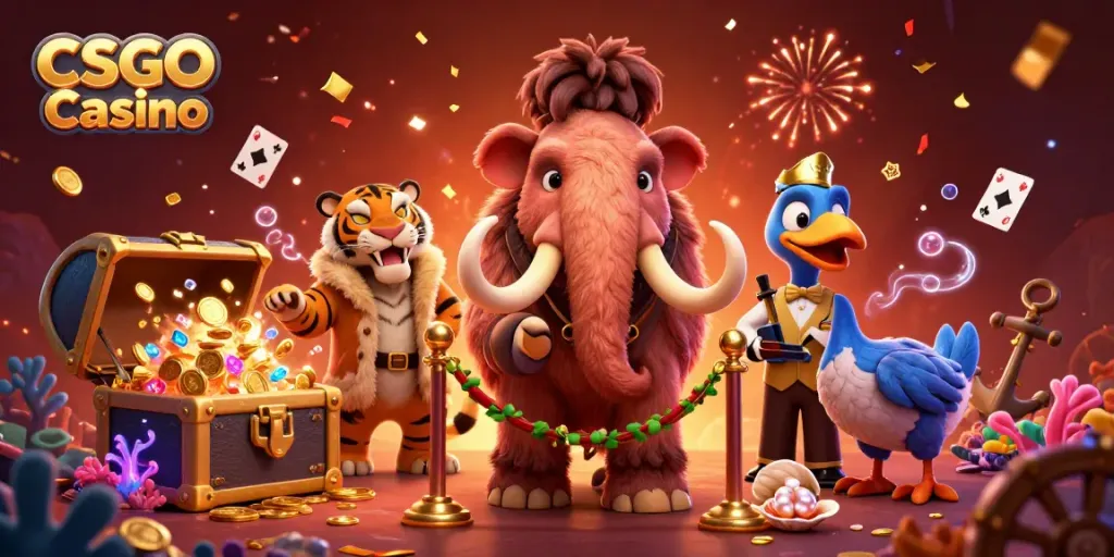 Win big at the CSGO Casino with vibrant characters and exciting gameplay elements.