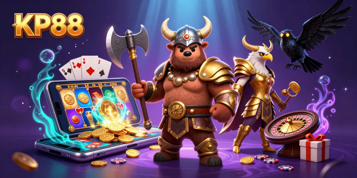 Win big at KP88 with immersive gaming adventures featuring slot machines and exciting characters.