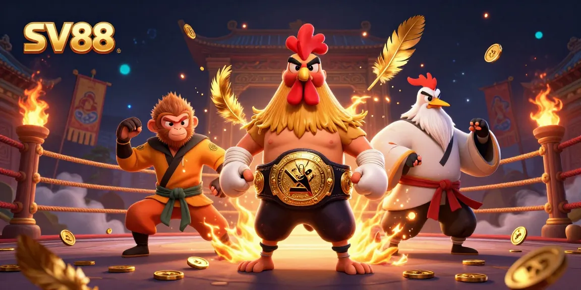 SV88 showcases an exciting casino scene with dynamic characters and rich gambling elements.