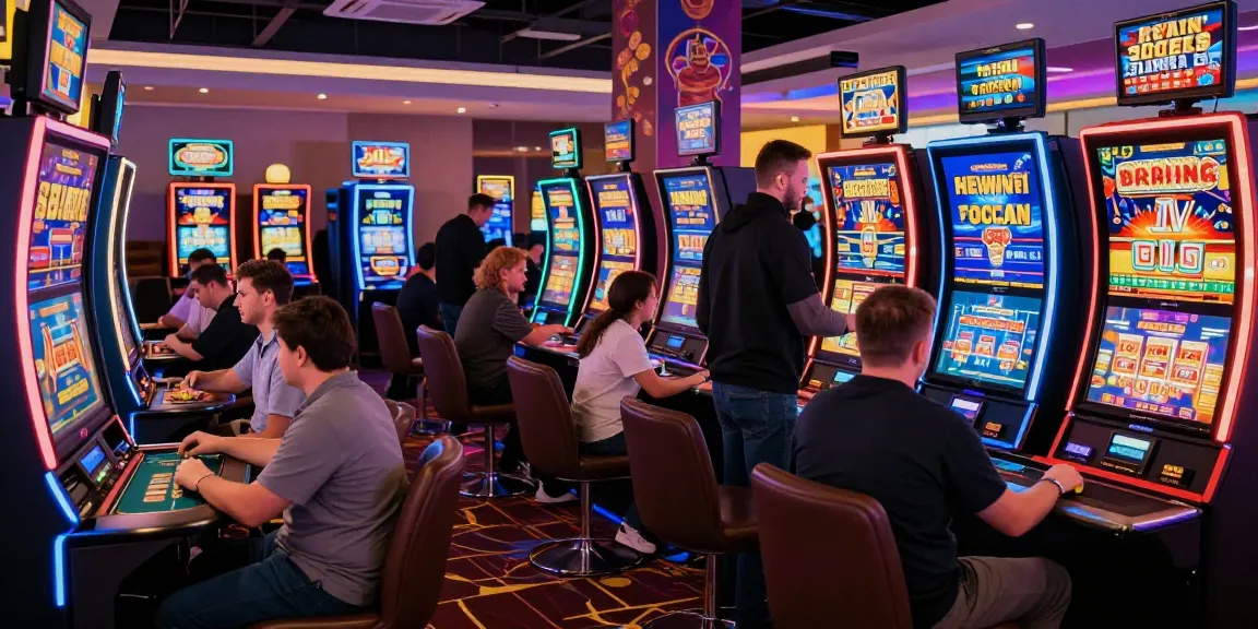 Dynamic casino non aams sicuri scene showcasing players enjoying games in vibrant atmosphere.