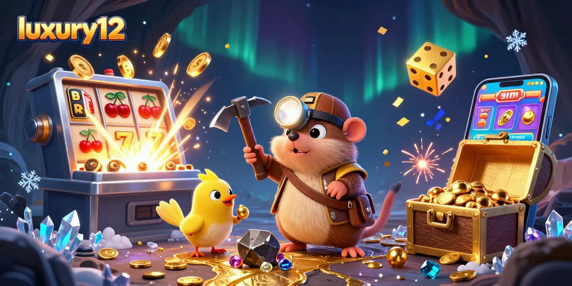 Menangkan slot di luxury12 dengan simbol keberuntungan dan harta karun yang bersinar.
