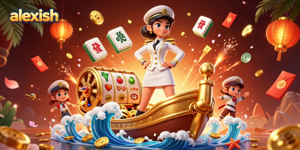 Engage with the alexish casino experience, where vibrant slot reels and golden coins create excitement.