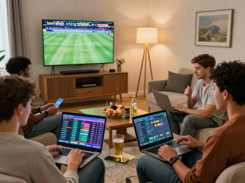 Engaging players enjoying Fair online live betting on cricket and casino games.