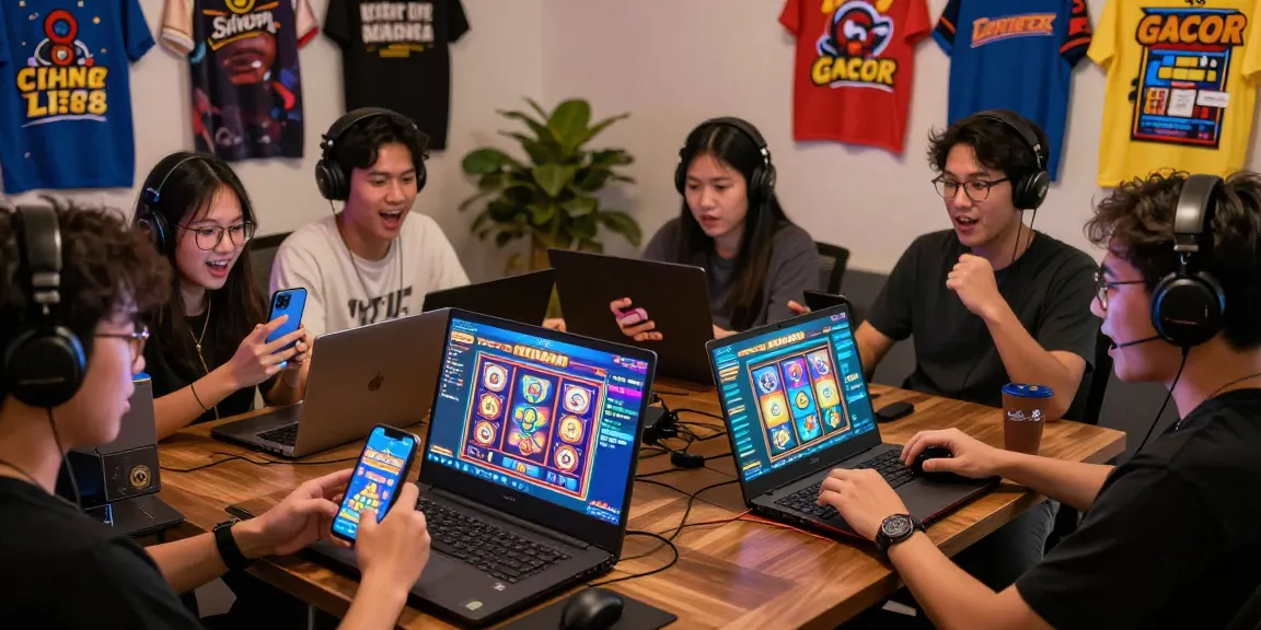 Cipung138 - Pemain slot online menikmati pengalaman bermain game gacor di perangkat mereka dengan suasana yang ceria dan bersemangat.