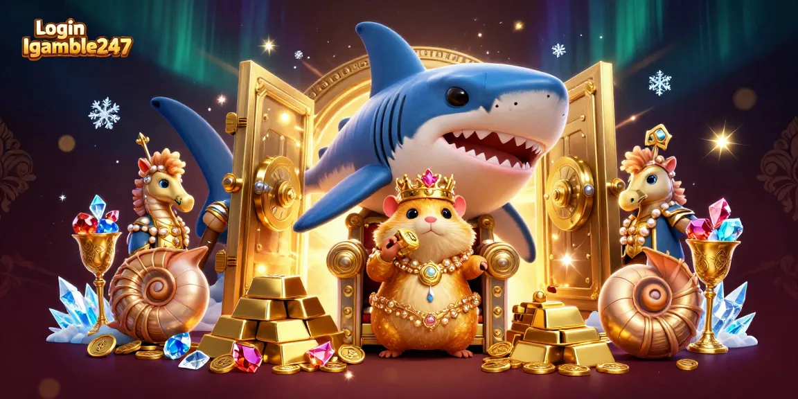 Experience seamless winning with Login Igamble247, showcasing riches and thrilling gameplay action.