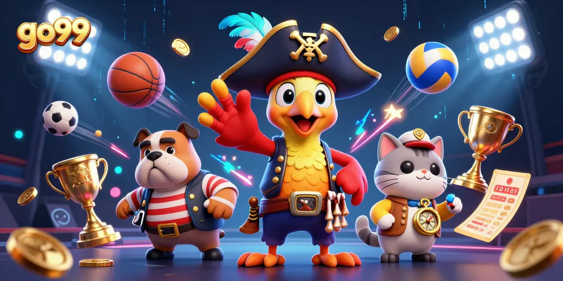Experience thrilling gameplay on go99 with vibrant casino elements and lively characters.