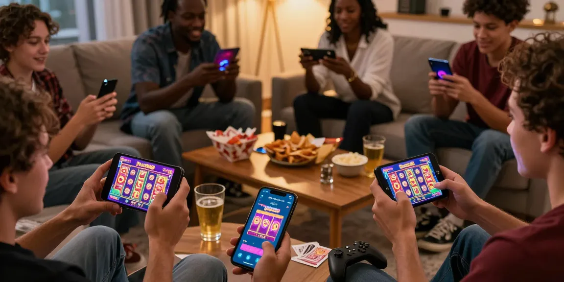 Players enjoying the vibrant Pussy888 app while learning how to download pussy888 for an enhanced gaming experience