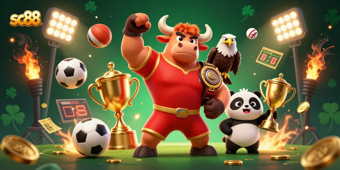 Join the excitement at SC88, where players celebrate wins with sports-themed trophies and dynamic games.