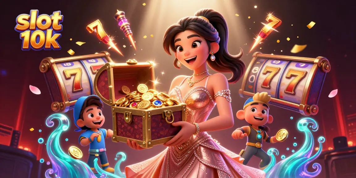 Experience thrilling spins on slot 10k machines with vibrant cherry blossoms and golden treasures.
