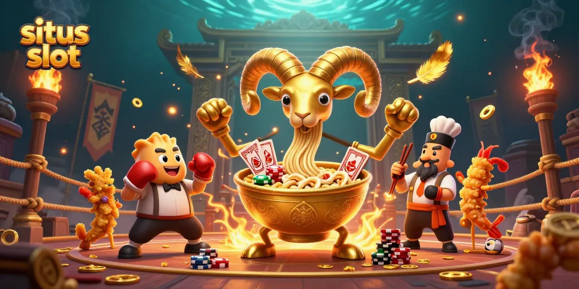 Permainan situs slot dengan karakter unik dan aksi seru di arena kasino.