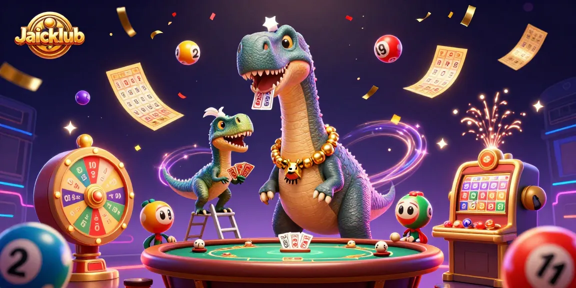 Win big with Jaiclub in a vibrant casino scene filled with lottery and bingo excitement.