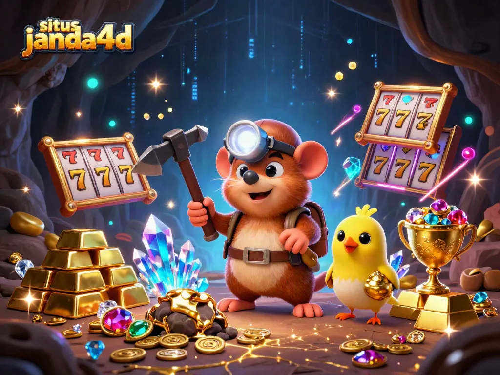 Melihat situs janda4d sebagai pengalaman bermain slot yang kaya dengan cahaya dan harta berkilau.