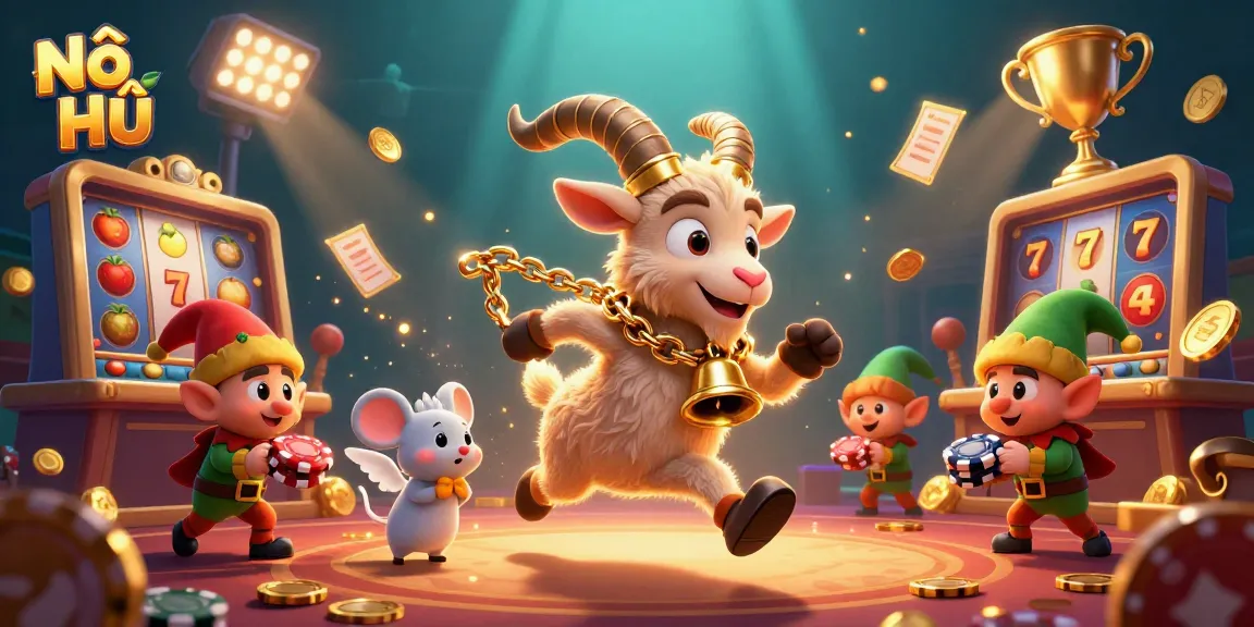 Play Nổ Hũ with 3D slot elements featuring vibrant characters in action and immersive visuals.