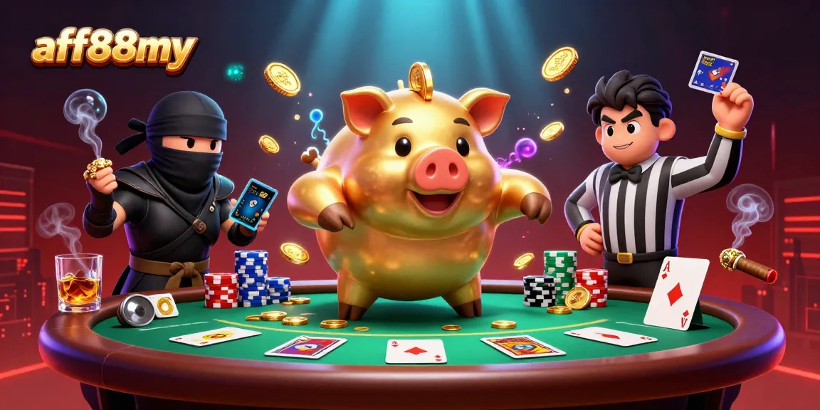 Experience the excitement of afb88my with dynamic casino action featuring colorful poker elements.