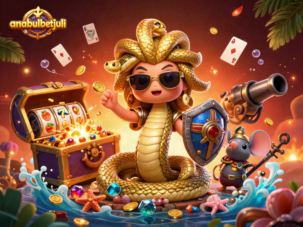 Menang dengan anabulbetjuli sambil bermain slot dan mencari harta karun di lautan yang megah.