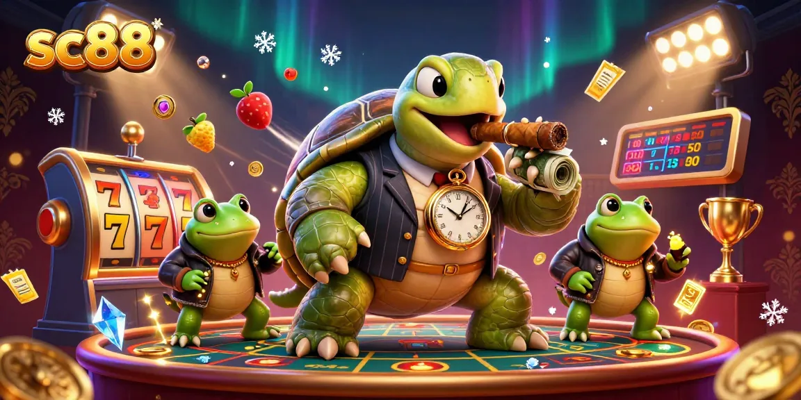 Engage in thrilling casino action with sc88's vibrant characters and dynamic elements.