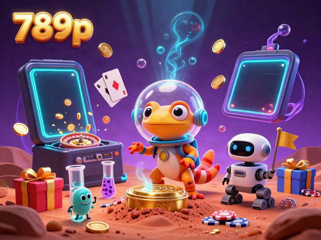 Experience thrilling wins with 789p's vibrant casino games and colorful slot visuals.