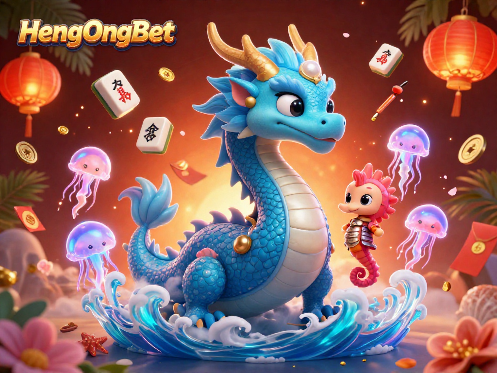 Experience thrilling gameplay with HengOngBet's magical underwater scene featuring vibrant characters.