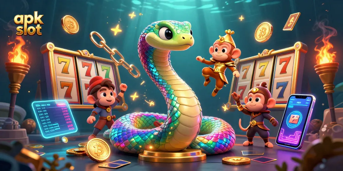 Menghasilkan jackpot besar di apk slot dengan karakter lucu dan berkilau gemerlap di permainan slot.