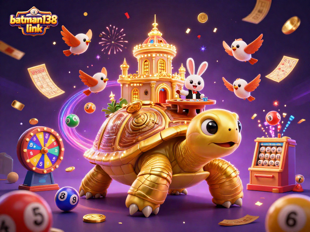 Experience the excitement of the batman138 link in a vibrant casino scene filled with dynamic game elements.