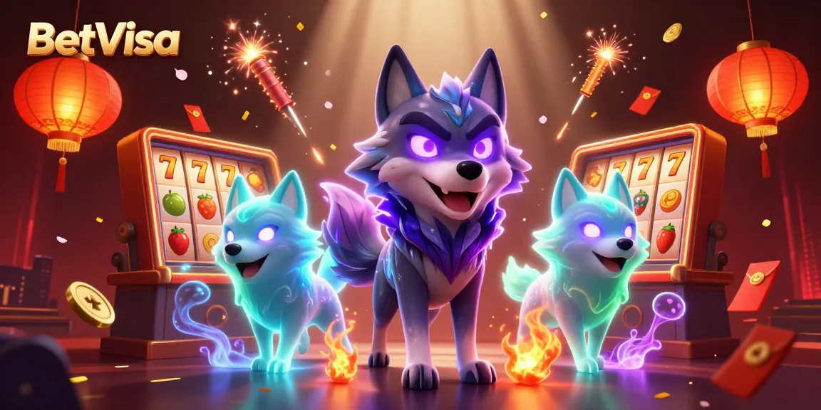 Experience exciting gameplay at BetVisa with vibrant slots, captivating characters, and dynamic casino elements.