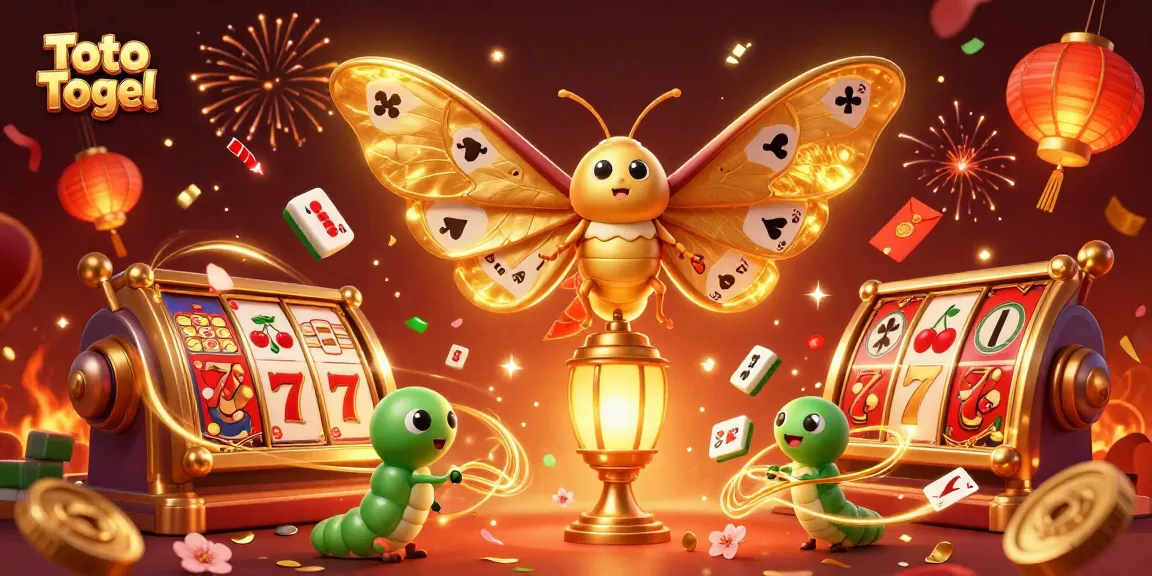 Menggandakan peluang menang dalam Toto Togel melalui ilustrasi kasino yang meriah dan detail.