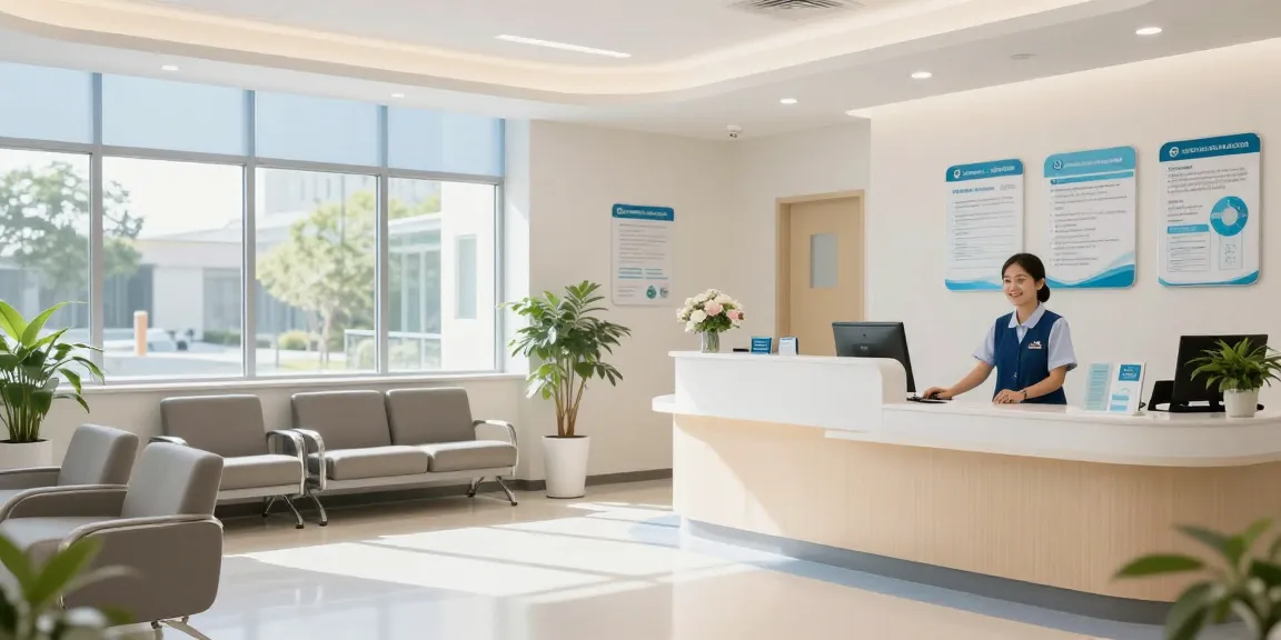 David Hoffmeister reviews in a healing healthcare setting promoting wellness and patient care practices.