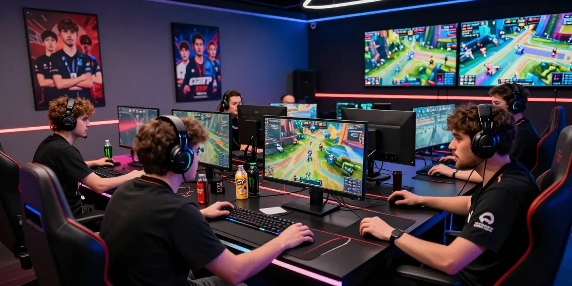LUCK8 eSports players engaging in thrilling tournaments, showcasing dynamic gaming environment.