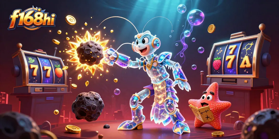 Experience thrilling gameplay with f168hi's vibrant 3D casino adventure featuring striking characters and elements.