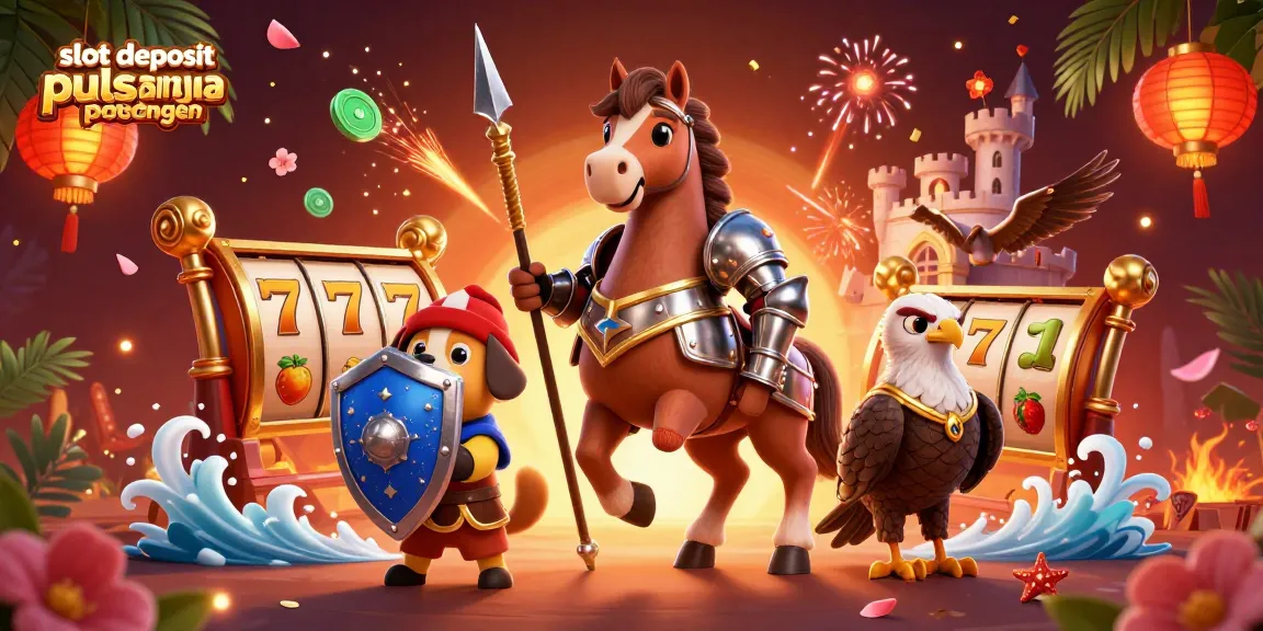 Menangkan slot deposit pulsa tanpa potongan dengan permainan slot terbaru dan menyenangkan.
