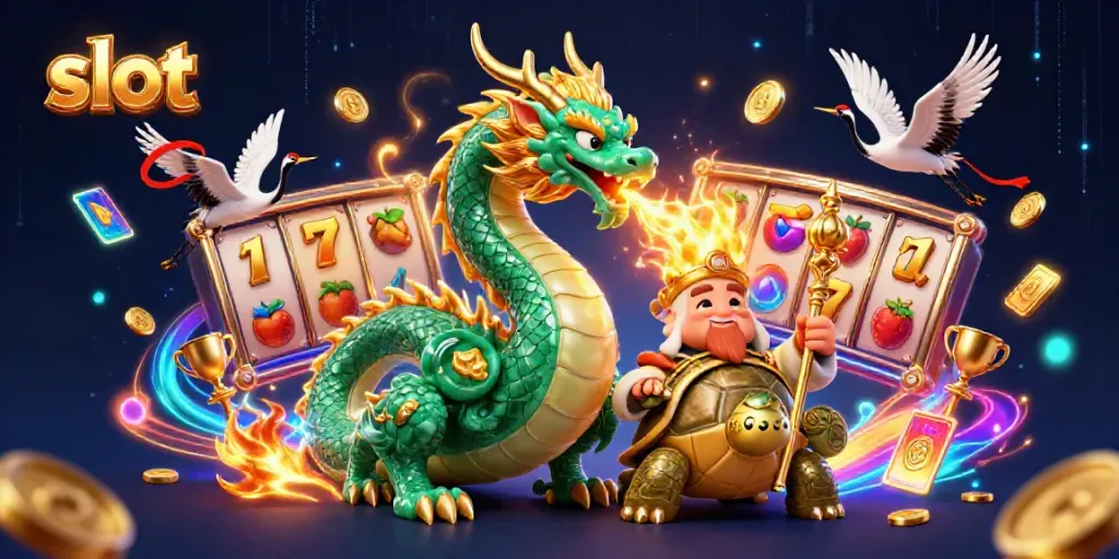 Engage with thrilling slot adventures featuring vibrant symbols and magical dragons!