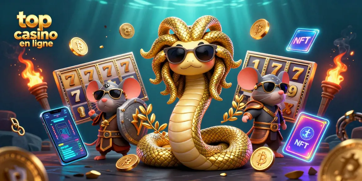 Rejoignez l'excitation des meilleurs casinos en ligne avec des personnages 3D vibrants et des éléments de jeu !
