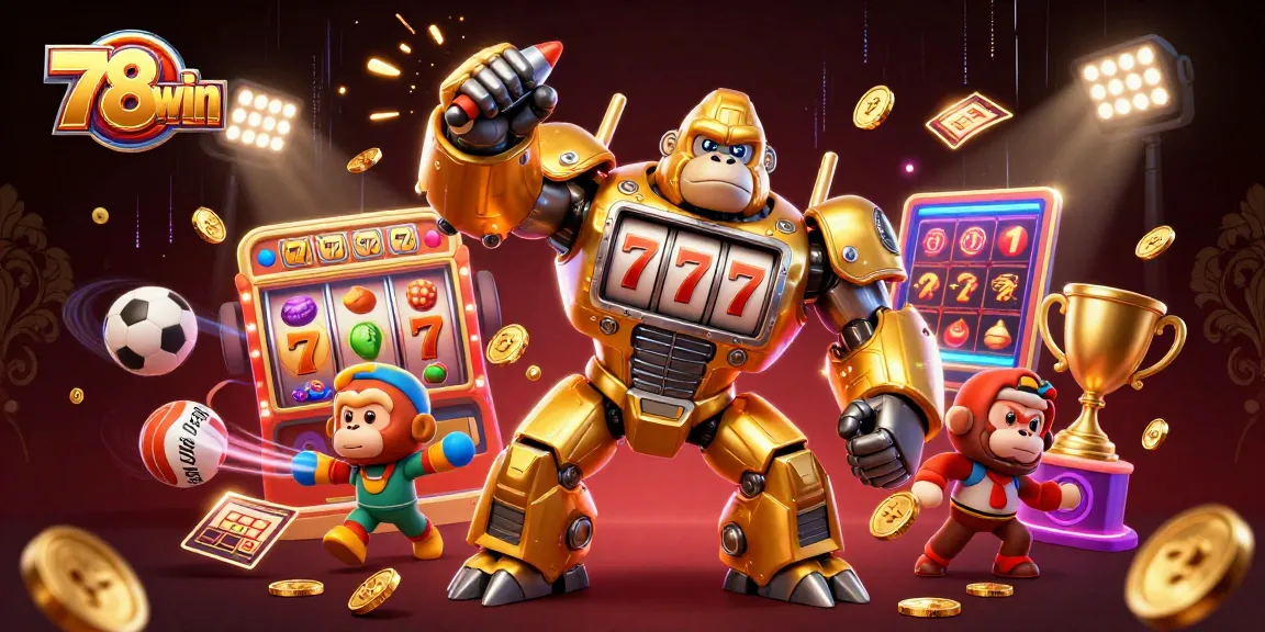 Experience thrilling wins with the exciting 78win slots and jackpots in a vibrant casino world.