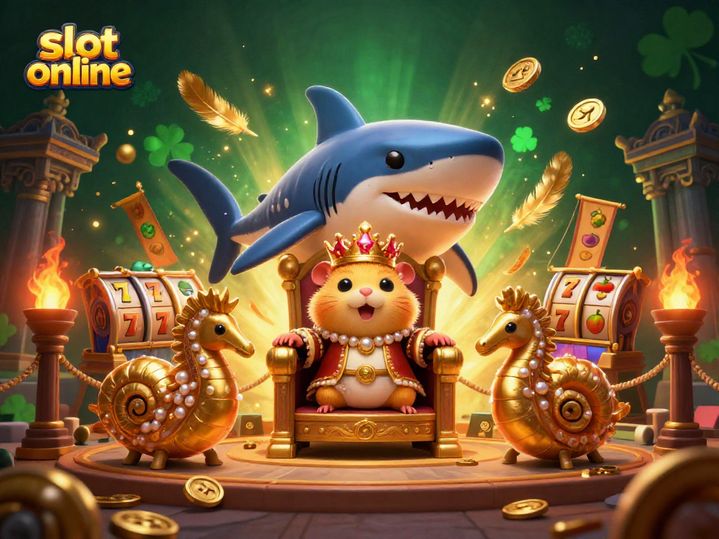 Menggandeng slot online dengan penguasa kecil berkilau dan taman permainan kasino yang megah.