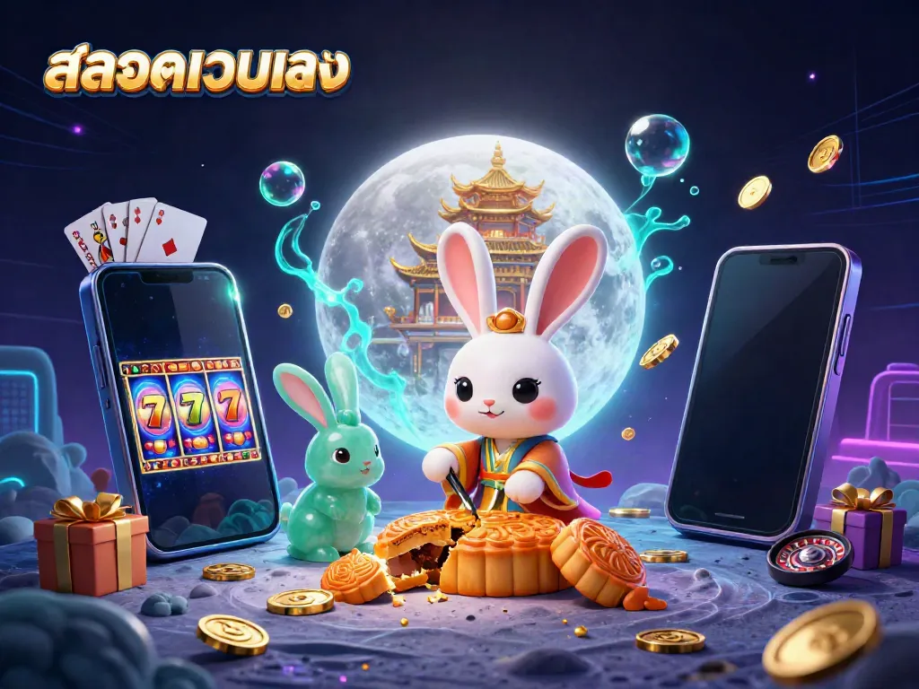 การเล่นสล็อตออนไลน์กับ สลอตเว็บตรง ที่มีการ์ตูนกระต่ายบนดวงจันทร์