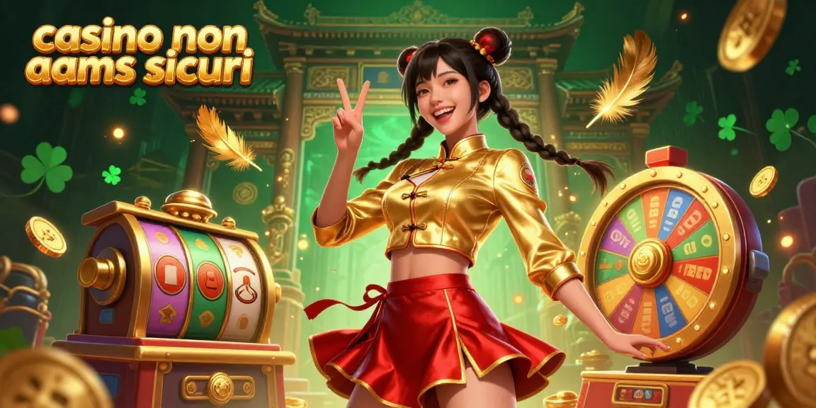 Vivi un'azione di gioco esilarante nei casino non aams sicuri con slot vibranti ed elementi festivi.