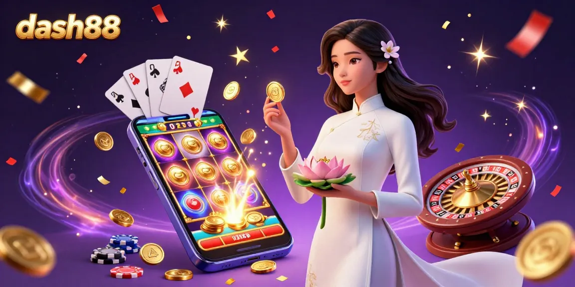 Spin to win with dash88's vibrant online slots showcasing high-energy gameplay!